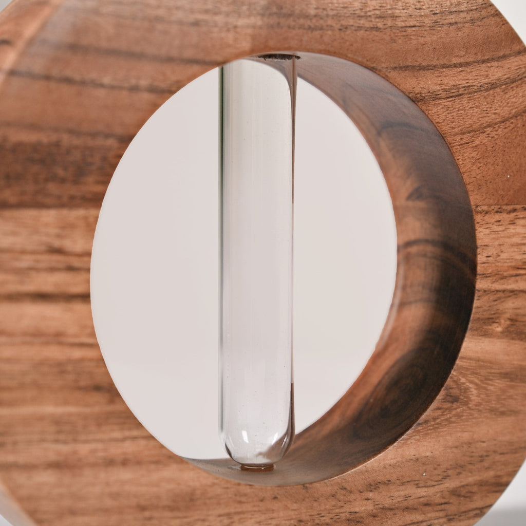 Ring Table Top Test Tube Wooden Vase
