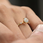 Celestial Sparkle Ring | 18K Gold Vermeil