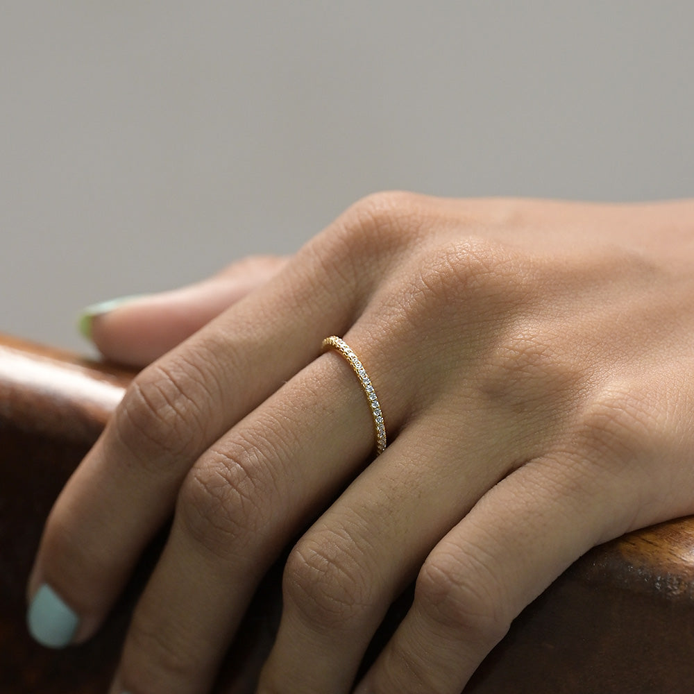 Dazzling Comet Ring | 18K Gold Vermeil