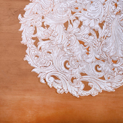 Rose Luxe Round Tablemat Set Of 6