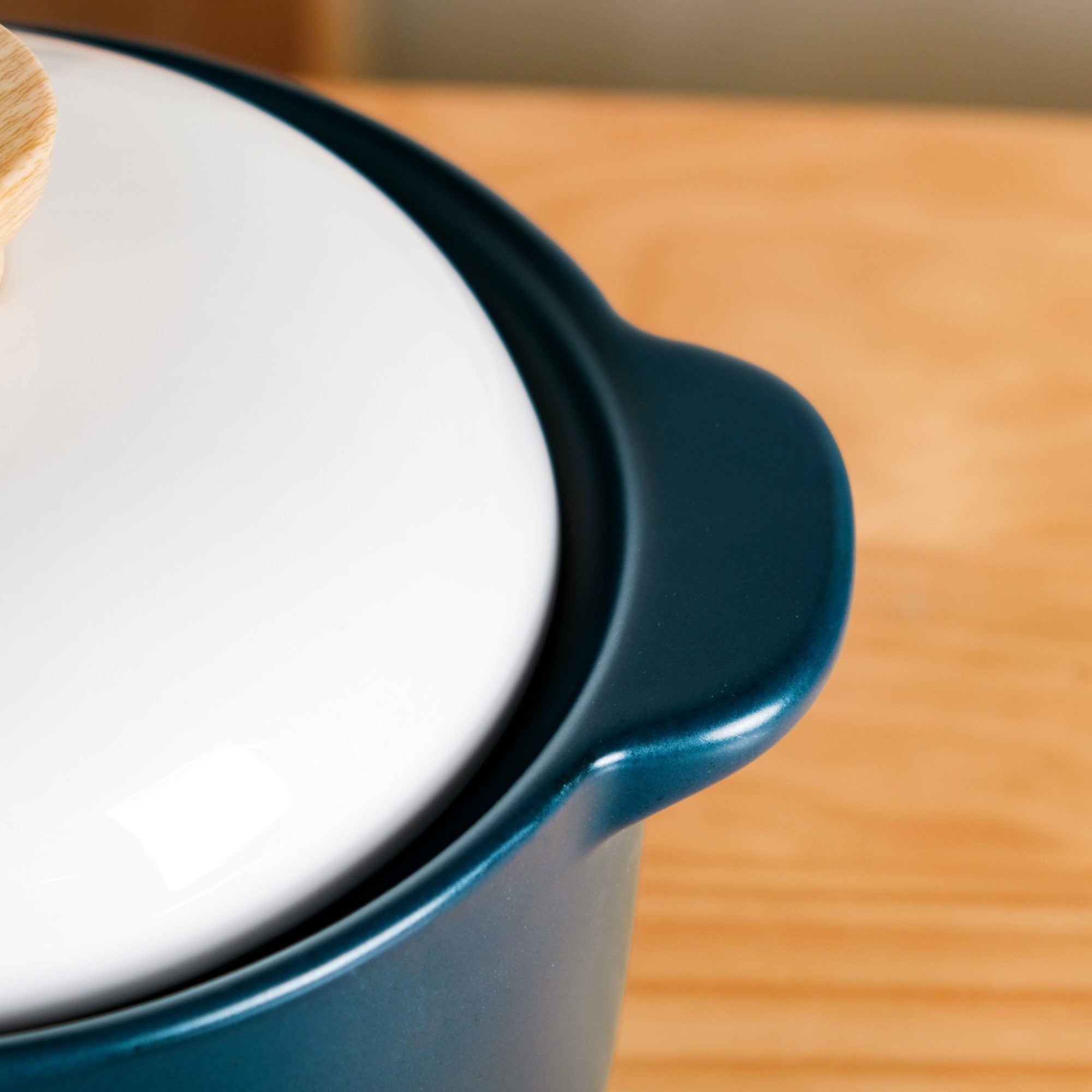 Cera Ceramic Soup Cooking Pot With White Lid 6000ml