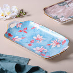 Ceramic Floral Tray