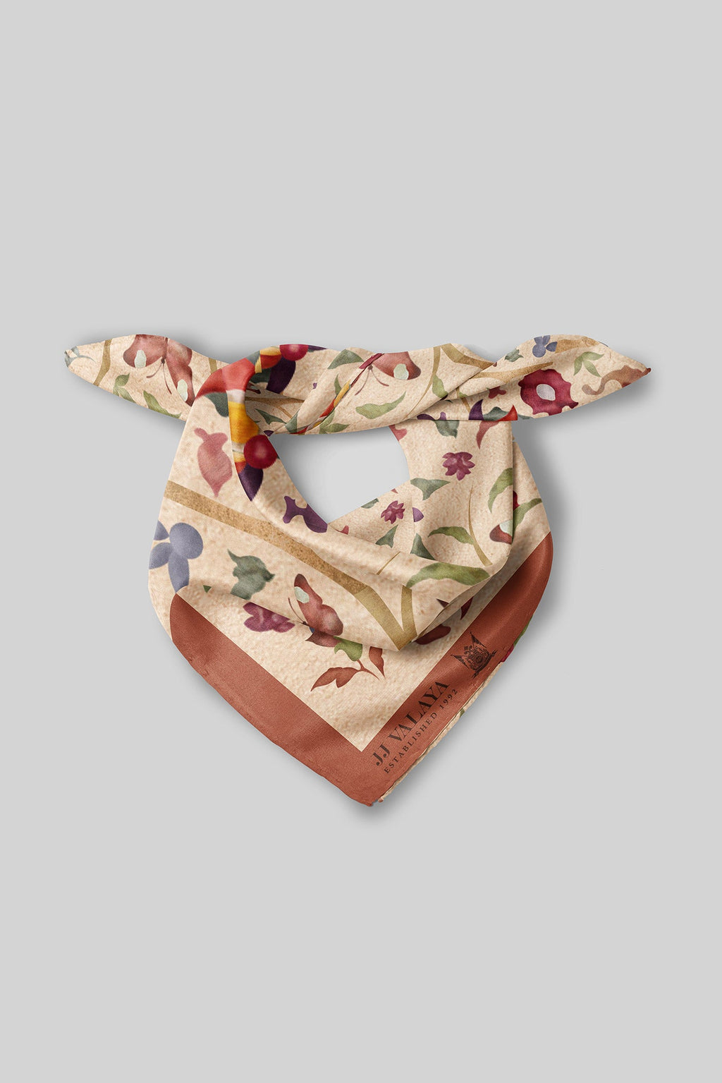 Blush Ivory Printed Scarf