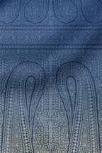 Cobalt Blue Ombre Printed Scarf