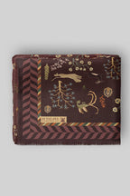 Burgundy Ombre Cashmere Shawl