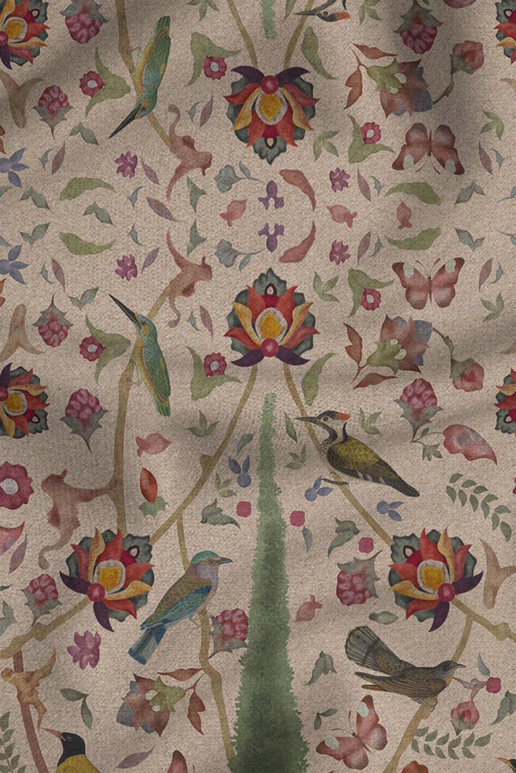 Blush Ivory Cashmere Shawl