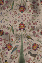 Blush Ivory Cashmere Shawl