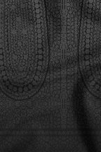 Charcoal Black Ombre Cashmere Shawl