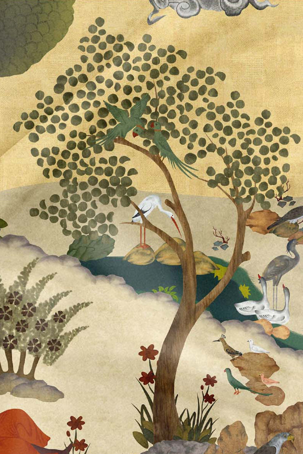 Crème Ivory Pocket Square