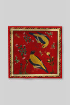 Crimson Red Pocket Square