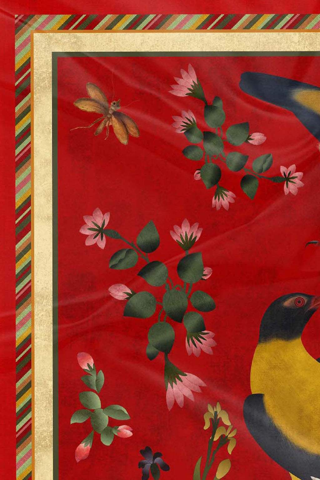 Crimson Red Pocket Square