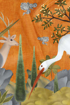 Deep Saffron Pocket Square