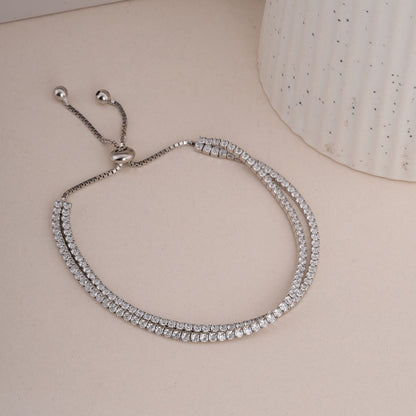 Infinity Wrap 925 Sterling Silver Bracelet