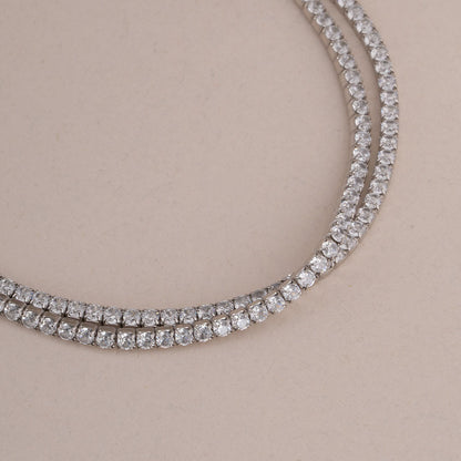 Infinity Wrap 925 Sterling Silver Bracelet