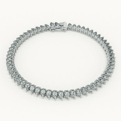 Luxe Radiance Tennis Bracelet