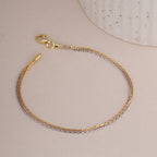 Delicate Multi-Strand 925 Sterling Silver Necklace