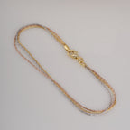 Delicate Multi-Strand 925 Sterling Silver Necklace