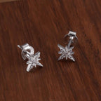 Cosmic Dust Star 925 Sterling Silver Studs