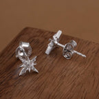 Cosmic Dust Star 925 Sterling Silver Studs