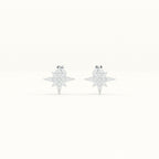 Cosmic Dust Star 925 Sterling Silver Studs