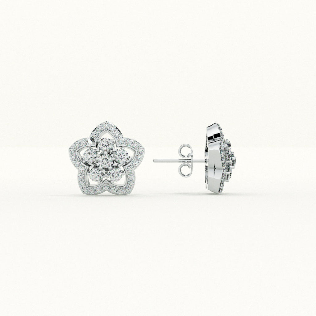 Frozen Stardust 925 Sterling Silver Studs
