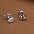 Classic Pear 925 Sterling Silver Earrings