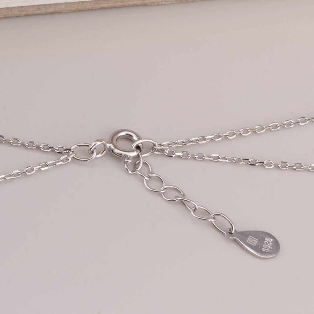 Layered Love 925 Sterling Silver Necklace