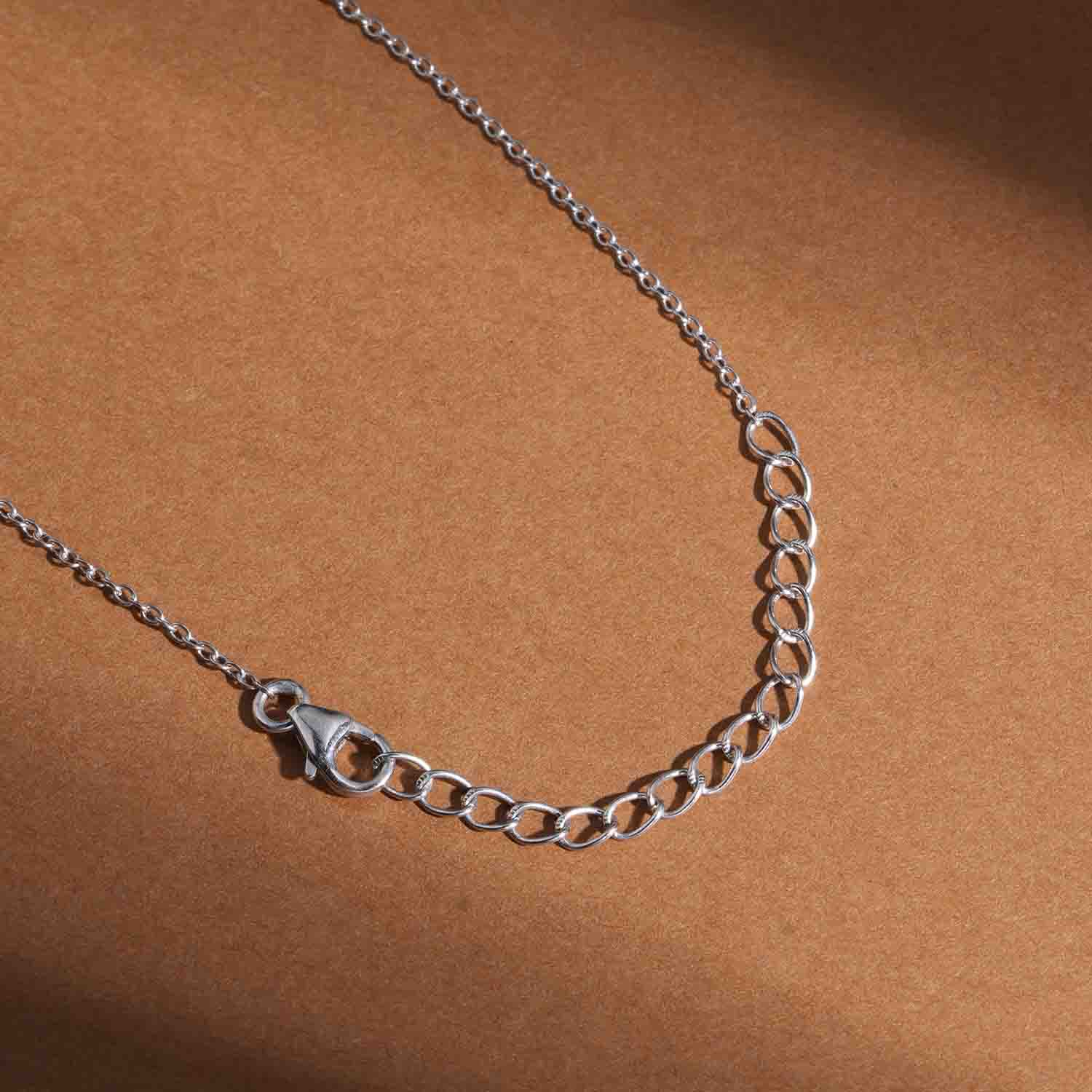 Dainty Moon 925 Sterling Silver Necklace