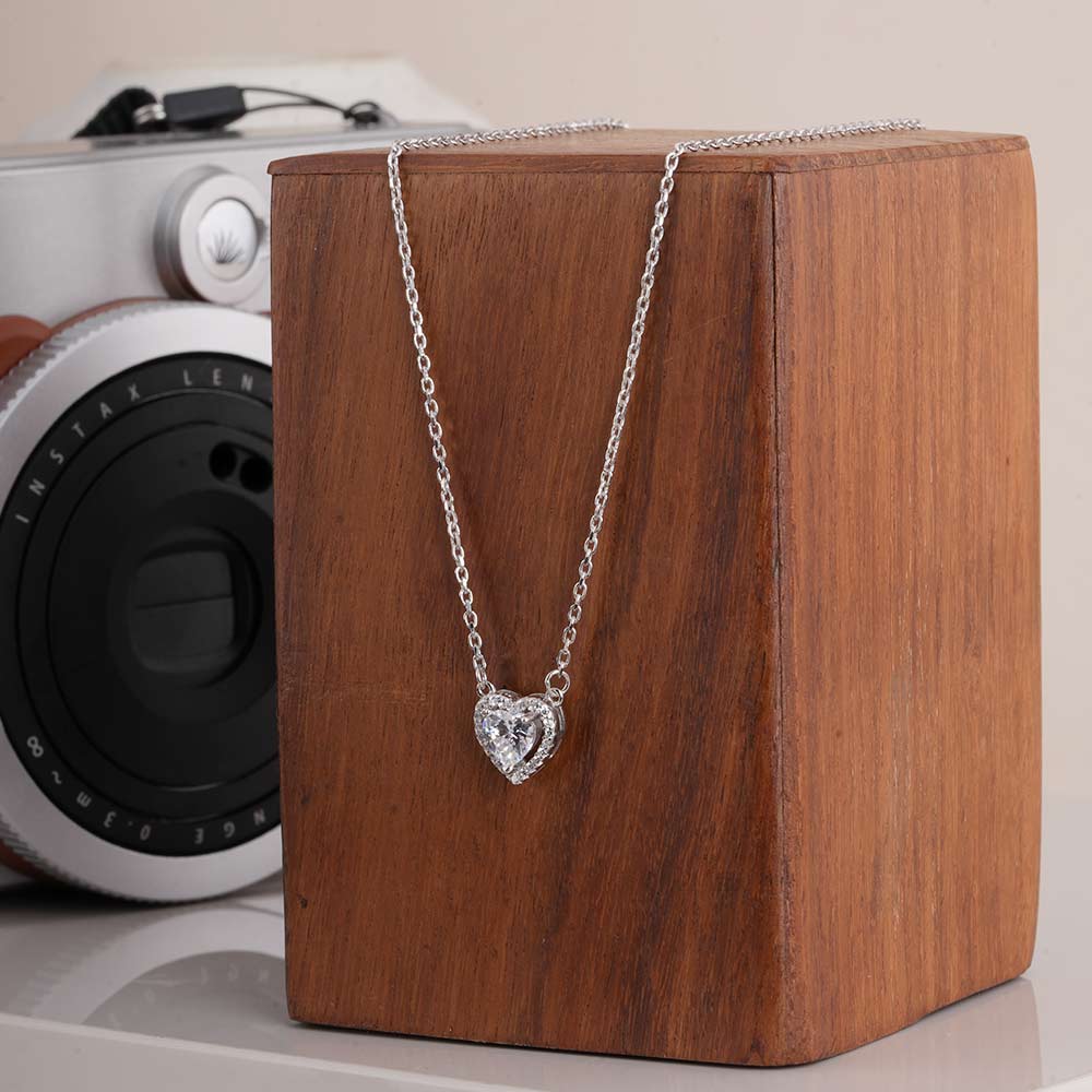 Diamond Heart 925 Sterling Silver Necklace
