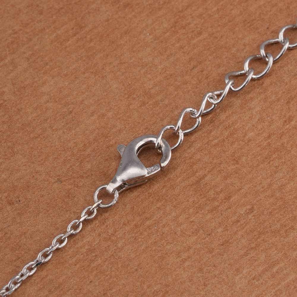 Diamond Heart 925 Sterling Silver Necklace