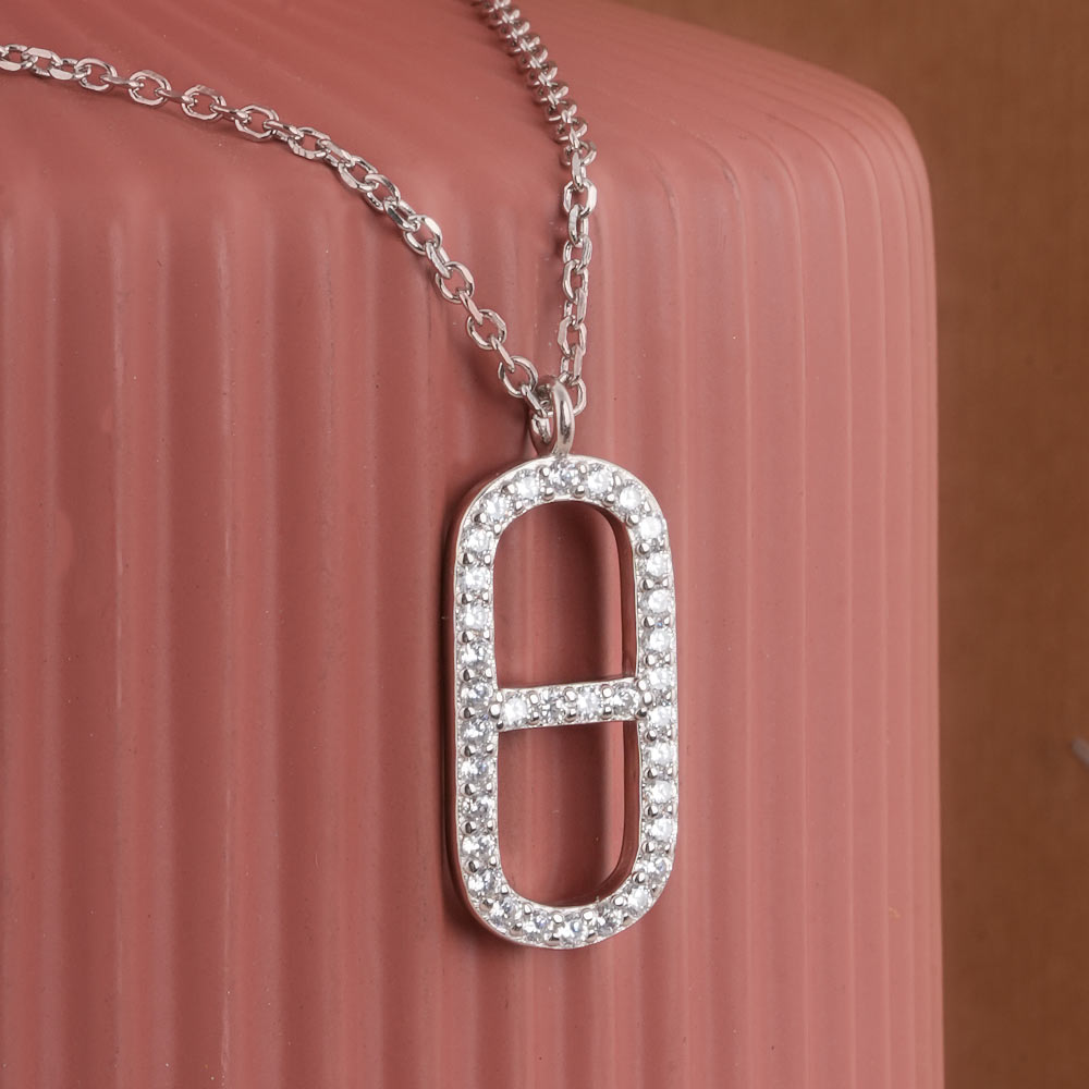 Capsule 925 Sterling Silver Pendant Necklace