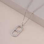 Capsule 925 Sterling Silver Pendant Necklace