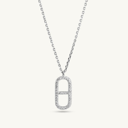 Capsule 925 Sterling Silver Pendant Necklace
