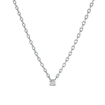 0.24 Carat Aurora Spark 9KT Gold Lab Grown Diamond Necklace