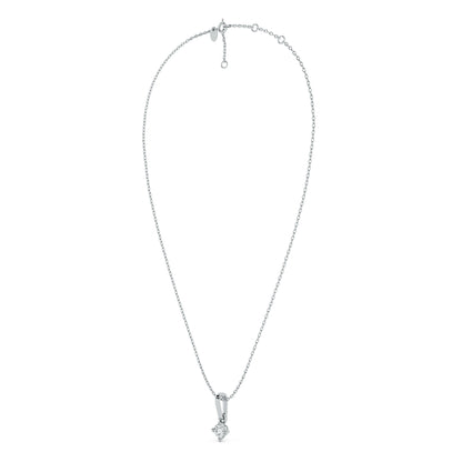 Moonbeam Solitaire 9KT Gold Lab Grown Diamond Necklace