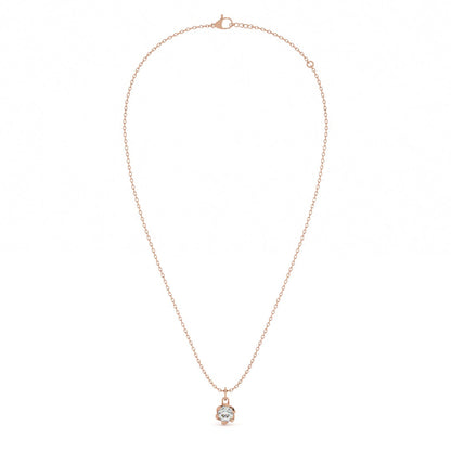 Floral Spark 9KT Gold Lab Grown Diamond Necklace