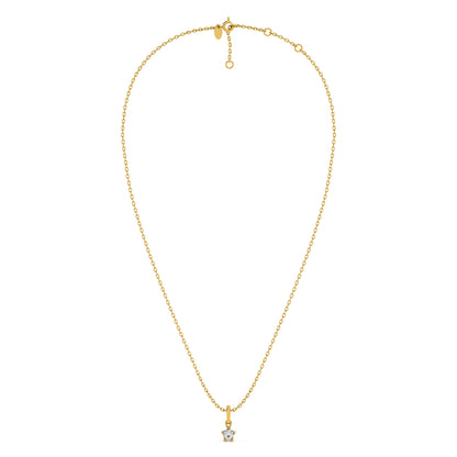 0.31 Carat Dainty Lumina 9KT Gold Lab Grown Diamond Necklace
