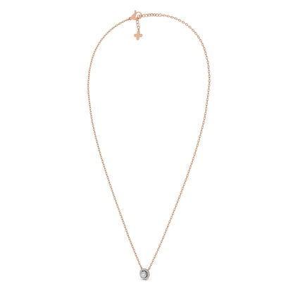 Modern Radiance 9KT Gold Lab Grown Diamond Necklace