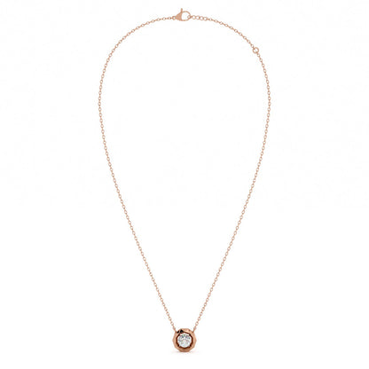 Orbit 9KT Gold Lab Grown Diamond Necklace