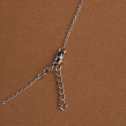 Sparkling Round CZ 925 Sterling Silver Necklace