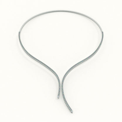 Garden of Sparkle Necklace with Magnetic Clasp