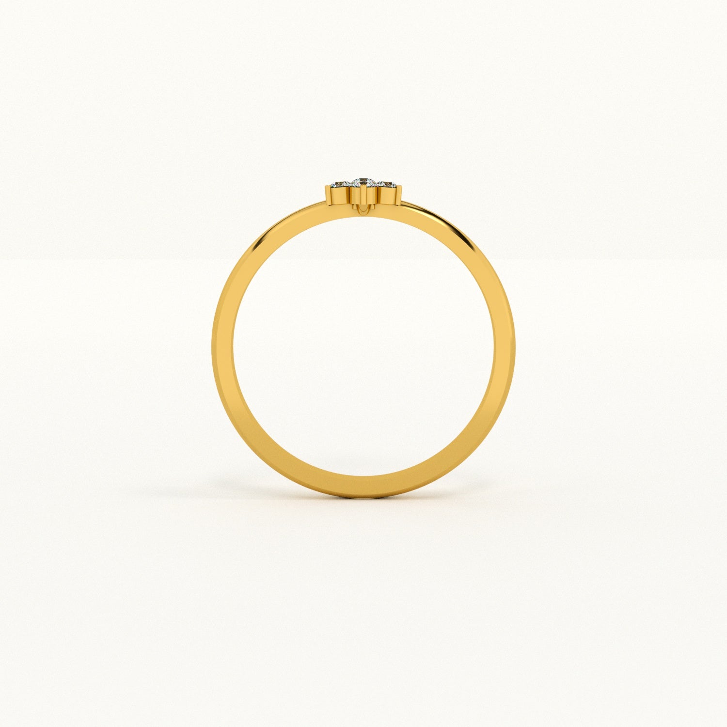 Blossom Spark 9KT Gold Lab Grown Diamond Ring