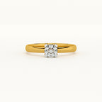 Blush Elegance 9KT Gold Lab Grown Diamond Ring