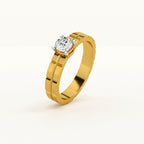 Code of Love 9KT Gold Lab Grown Diamond Ring