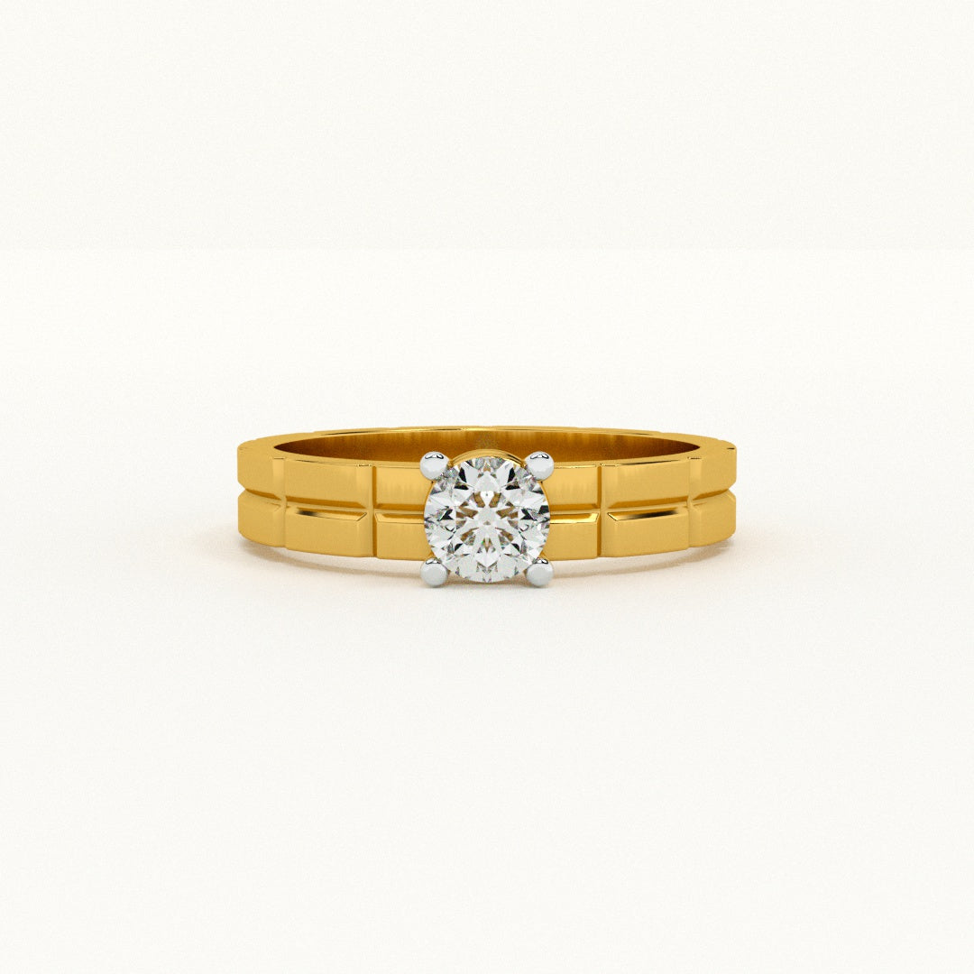 Code of Love 9KT Gold Lab Grown Diamond Ring