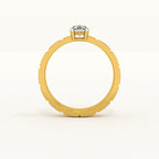 Code of Love 9KT Gold Lab Grown Diamond Ring