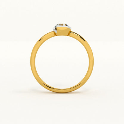 Zenith Spark 9KT Gold Lab Grown Diamond Ring