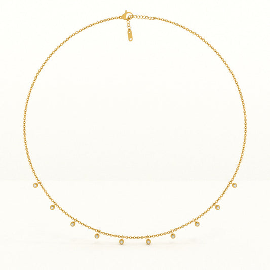 Multiple Stones Necklace