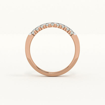 Twilight Gleam Eternity 9KT Gold Lab Grown Diamond Ring