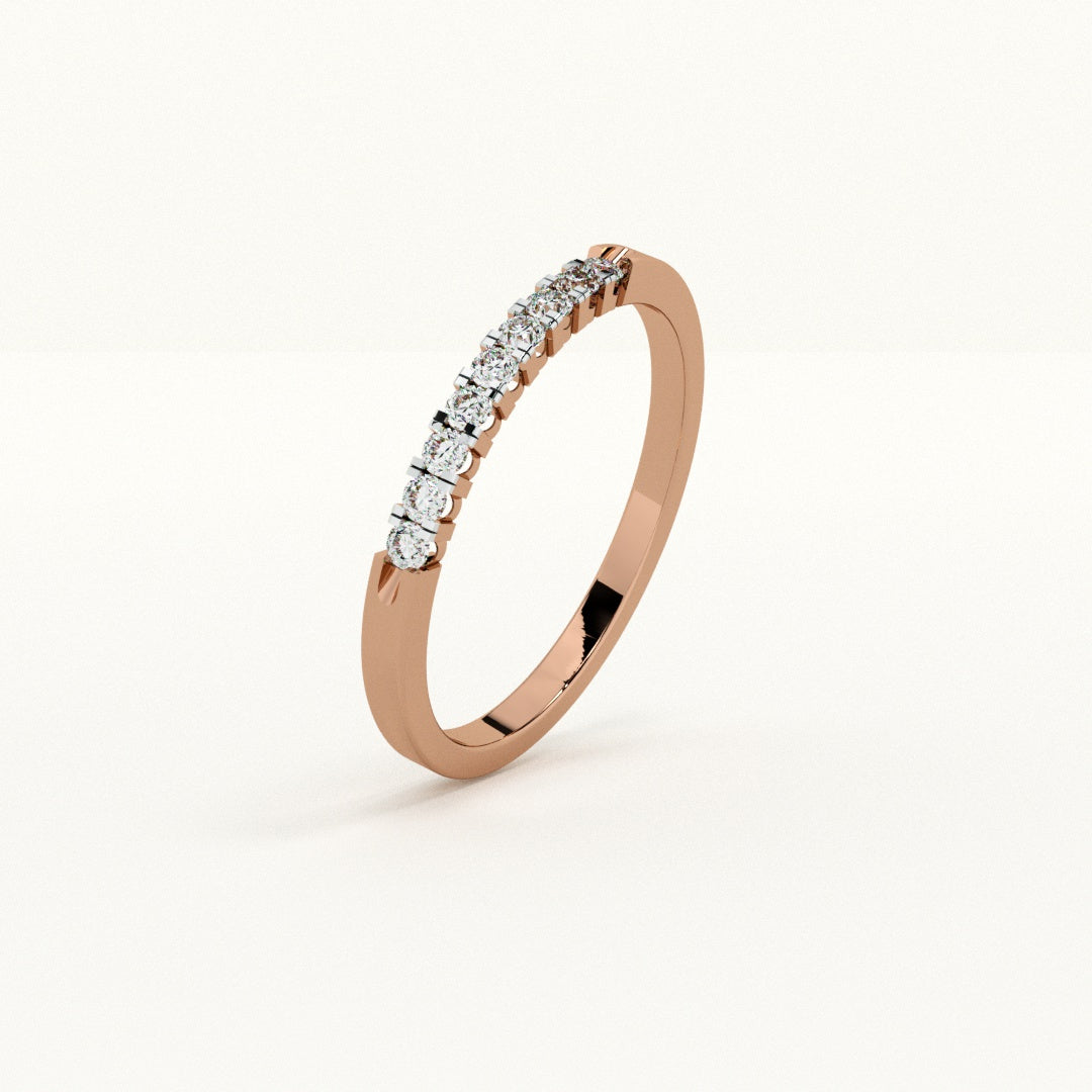 Ecliptic Grace 9KT Gold Lab Grown Diamond Ring